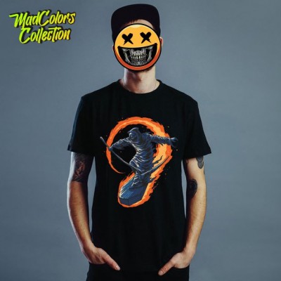 Мъжка тениска MadColors - Death Surfing